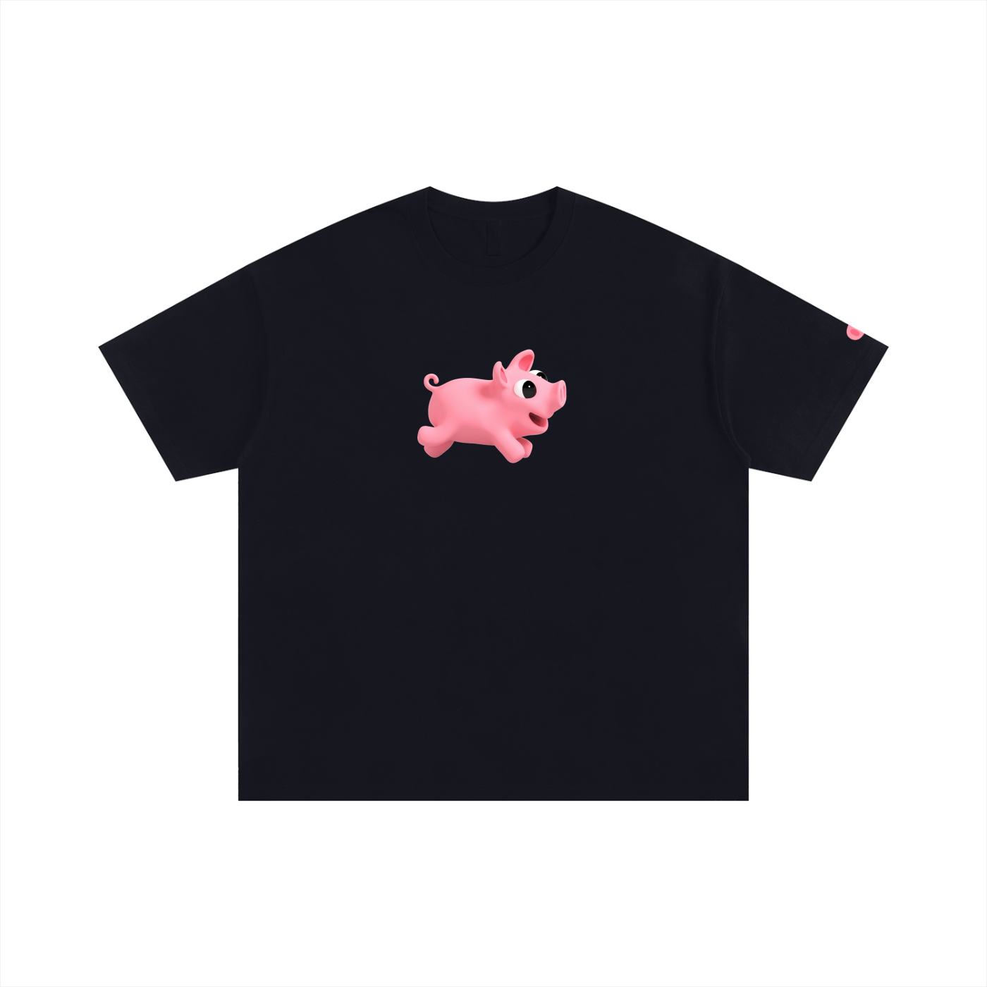 Rosa Run Unisex Oversized Cotton T-Shirt