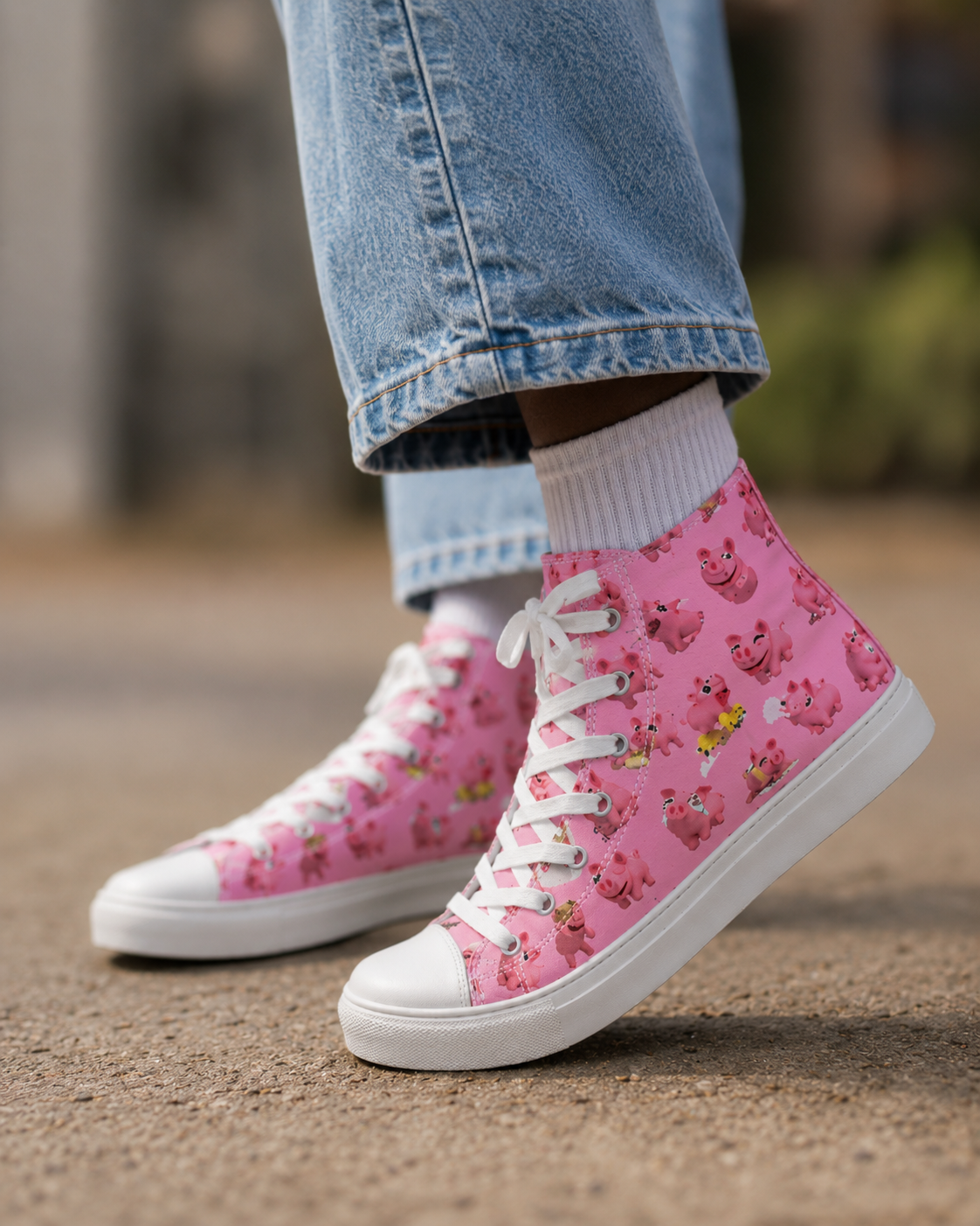 Rosa Women’s high top canvas shoes